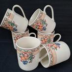 6 Porseleinen mokken Cottage Garden, Heinrich Winterling, Ophalen of Verzenden, Zo goed als nieuw, Overige stijlen, Kop(pen) en/of Schotel(s)