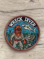 Patch Wreck Diver, Verzamelen, Ophalen of Verzenden, Marine, Overige gebieden, Embleem of Badge