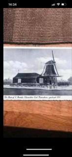 Oostzaan - Oliemolen 'De Boer' - Ongelopen, Verzamelen, Ophalen of Verzenden, Voor 1920, Ongelopen, Overig Europa