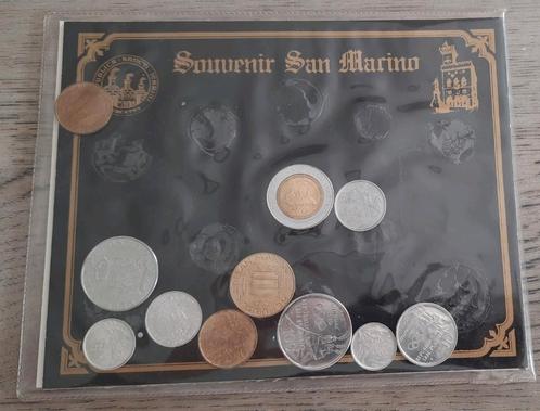Set munten San Marino 1980 Olympische spelen, Postzegels en Munten, Munten en Bankbiljetten | Verzamelingen, Munten, Buitenland