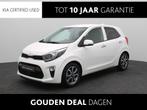 Kia Picanto 1.0 DPi DynamicPlusLine Automaat | Camera | Navi, Stof, Gebruikt, 4 stoelen, Wit