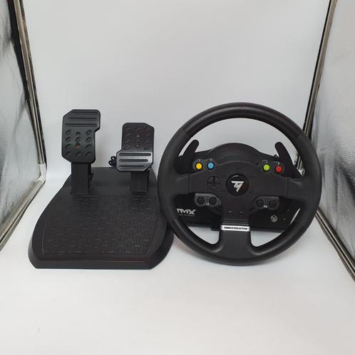 Thrustmaster TMX Force Feedback Sim Racing Stuur + Pedalen, Spelcomputers en Games, Spelcomputers | Xbox | Accessoires, Zo goed als nieuw