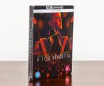 V for Vendetta 4K UHD + Blu-Ray STEELBOOK (UK Import), Cd's en Dvd's, Blu-ray, Sales@wbsl.com, Warner Bros Entertainment UK, Actie
