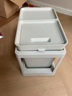 Ikea hallbar prullenbak + schuifsysteem, Ophalen, Kunststof, Nieuw, 40 liter of meer