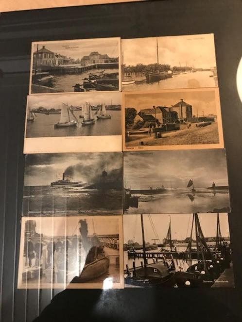 Ansichtkaarten van oud Stavoren, Verzamelen, Foto's en Prenten, Gebruikt, Foto, Overige onderwerpen, Voor 1940, Ophalen of Verzenden