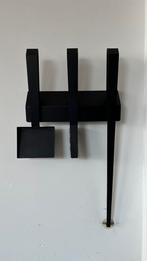 Haardset zwart 3 delig, Ophalen of Verzenden, Zo goed als nieuw