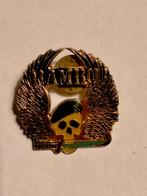 Rambo Sylvester Stallone schedel film pin vleugels, Verzamelen, Ophalen of Verzenden, Gebruikt