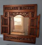 Spiegel, Antiek en Kunst, Antiek | Spiegels, Ophalen, Rechthoekig, 50 tot 100 cm