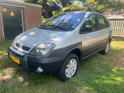 ZEER NETTE Renault Scénic 2.0 RX4 4WD 2002 Grijs APK EEN EIG, Auto's, Renault, Bedrijf, Scénic, 4x4, ABS, Airbags, Airconditioning