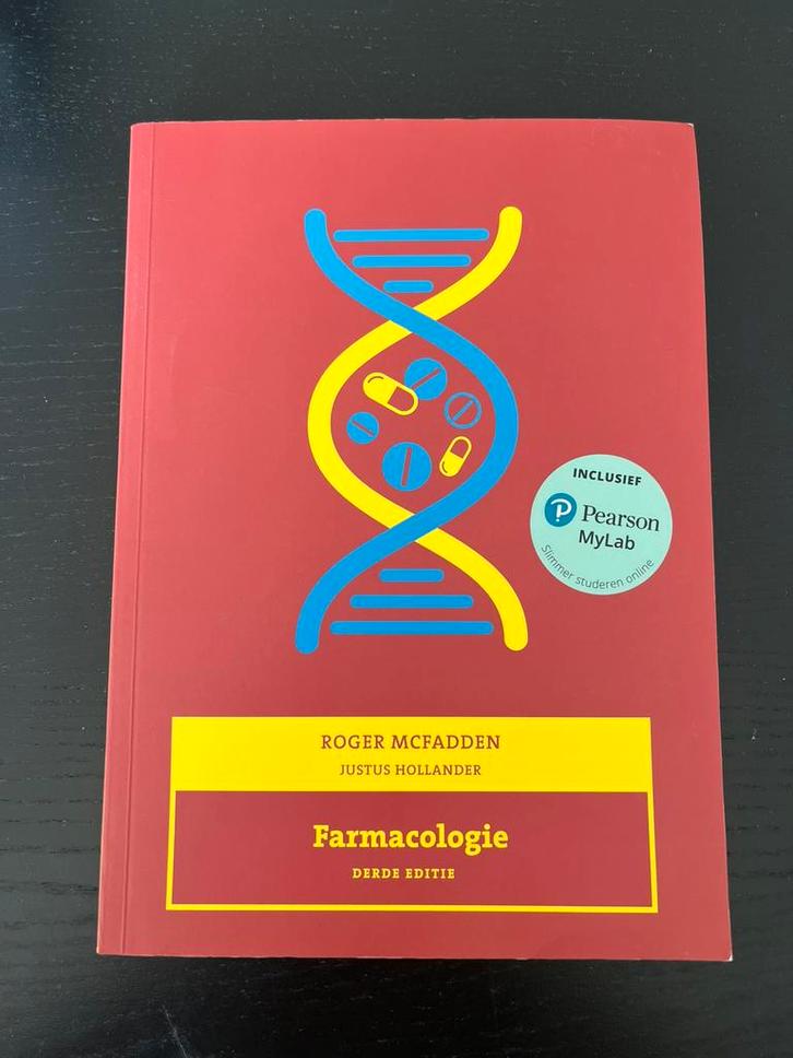 Farmacologie, 3e editie met MyLab NL toegangscode, Boeken, Schoolboeken, Zo goed als nieuw, Nederlands, Overige niveaus, Ophalen of Verzenden