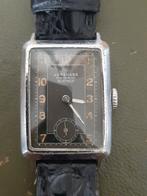 Vintage Junghans Polshorloge Tank, Overige merken, Staal, Met bandje, Polshorloge