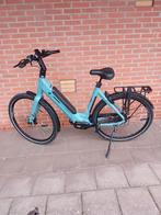 Amslod electrische fiets met middenmotor, grijsblauw, Nieuw, 50 km per accu of meer, 55 tot 59 cm, Ophalen
