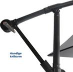 BluMill Zweefparasol Met Voet en Beschermhoes - Ø 300 cm, Tuin en Terras, Parasols, Ophalen, Nieuw, Zweefparasol, 3 tot 4 meter