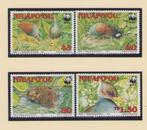 WWF set postzegels van de Niuafo'ou - Grootpoothoenders, Verzenden, Postfris, Dier of Natuur
