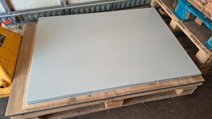 Corian silver grey grijs platen en stroken solid surface, Doe-het-zelf en Verbouw, Platen en Panelen, Zo goed als nieuw, Ophalen