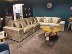 *ACTIE* Bank Bankstel Hoekbank Kleuren Stoffen v.a. €789 (11, Ophalen of Verzenden, Nieuw, Stof, Landelijke bank bankstel hoekbank loungebank leer stof velvet