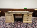 Klassiek Engels Blank Eiken Eichholtz Bureau Partnerdesk, Ophalen