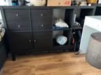 IKEA Kallax kast met lades en deurtjes, Ophalen, Kunststof, Gebruikt, 100 tot 150 cm