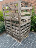 Nu op te halen, houten pallet boxen/ transport kisten, Doe-het-zelf en Verbouw, Kratten en Dozen, Ophalen, Gebruikt, 100 cm of meer