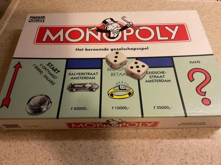 Monopoly, Hobby en Vrije tijd, Gezelschapsspellen | Bordspellen, Zo goed als nieuw, Ophalen of Verzenden