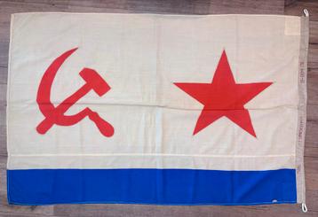 Vintage Sovjet Marine Vlag - 1981 beschikbaar voor biedingen