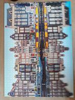 Legpuzzel 1000 st merkloos grachtenpandjes ., Ophalen of Verzenden, 500 t/m 1500 stukjes, Zo goed als nieuw