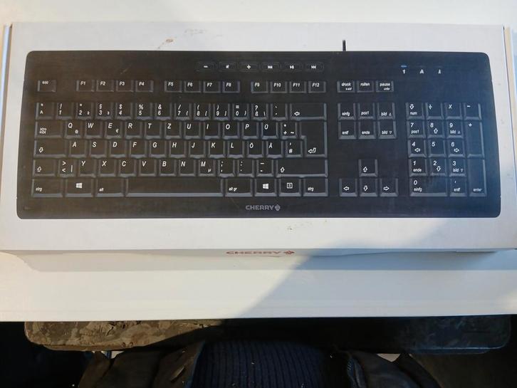 Cherry Stream 3.0 Bedraad Toetsenbord - Nieuwstaat, Computers en Software, Toetsenborden, Nieuw, Azerty, Bedraad, Ergonomisch