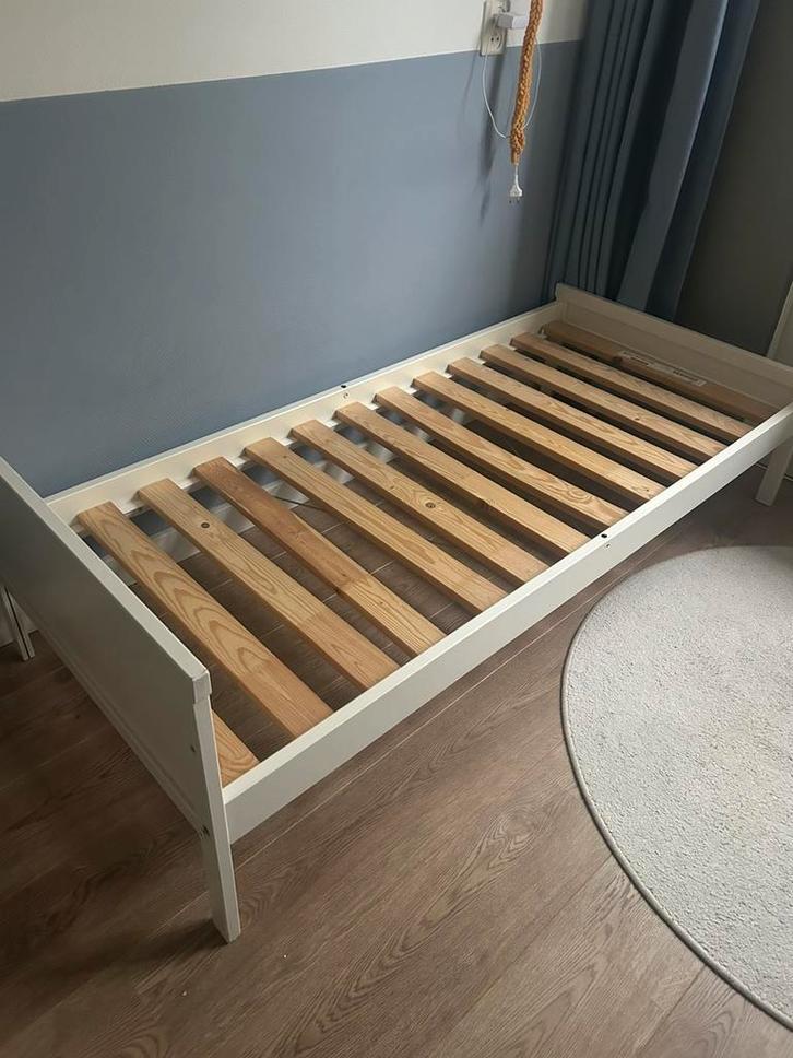 Peuterbed ikea, Huis en Inrichting, Slaapkamer | Bedden, Zo goed als nieuw, Eenpersoons, Hout, Ophalen