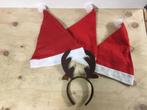 Kerstmuts Rendier Diadeem Kleding kerst XMAS Kerstversiering, Verzenden