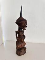 Authentiek Songye Nkisi fetisj krachtbeeld Congo ca. 1950, Antiek en Kunst, Kunst | Niet-Westerse kunst, Ophalen of Verzenden