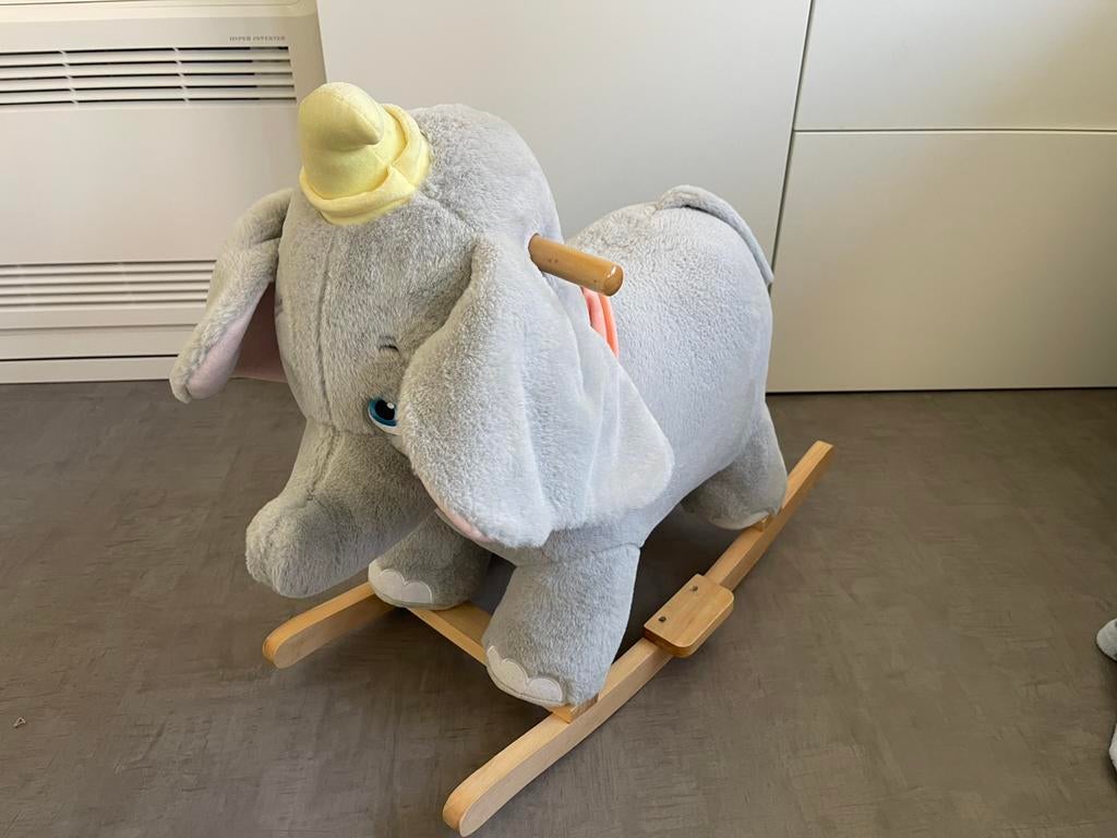 Disney dumbo hobbelpaard, Ophalen of Verzenden, Zo goed als nieuw