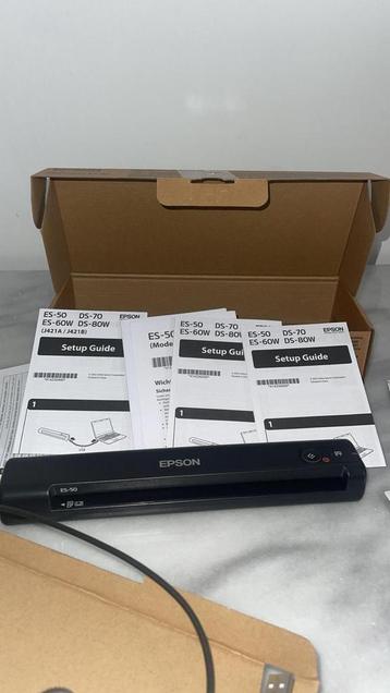 Epson WorkForce ES-50 nieuw in doos documentscanner beschikbaar voor biedingen