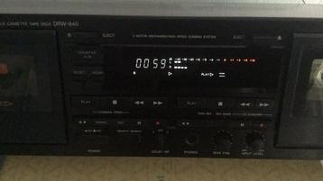 Casstte deck dubbel Denon. DRE-840. beschikbaar voor biedingen