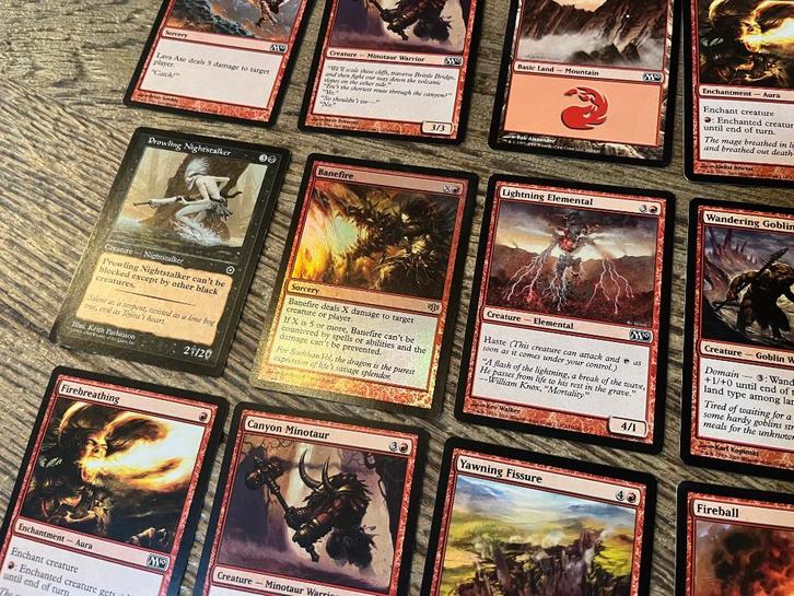 Magic The Gathering mixed verzameling kaarten, Hobby en Vrije tijd, Verzamelkaartspellen | Magic the Gathering, Zo goed als nieuw