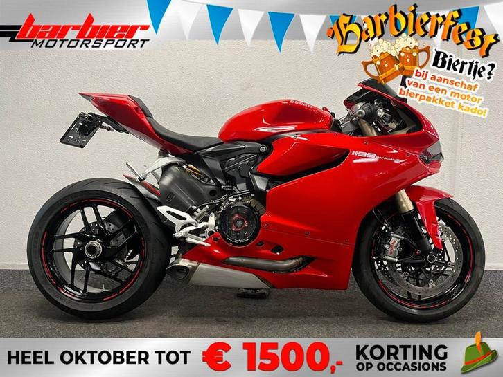 Ducati 1199 PANIGALE LEASE VOORDELIG!, Motoren, Motoren | Ducati, Bedrijf, Super Sport, meer dan 35 kW, 2 cilinders