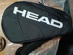 Head base padelbag M zwart, Sport en Fitness, Padel, Ophalen of Verzenden, Nieuw, Padeltas