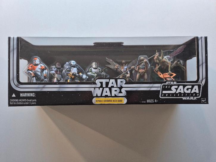 Star Wars TSC Republic Commando Delta Squad + Scorch, Verzamelen, Star Wars, Nieuw, Actiefiguurtje, Ophalen of Verzenden