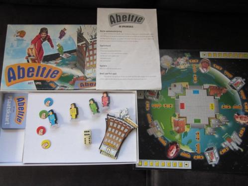 Abeltje het spel. Stap in je eigen lift en ga op avontuur!, Hobby en Vrije tijd, Gezelschapsspellen | Bordspellen, Gebruikt, Ophalen of Verzenden