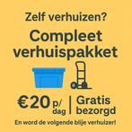 Zelf verhuizen? Compleet verhuispakket gratis bezorgd/ophaal, Ophalen, Doos, Minder dan 40 cm, Nieuw