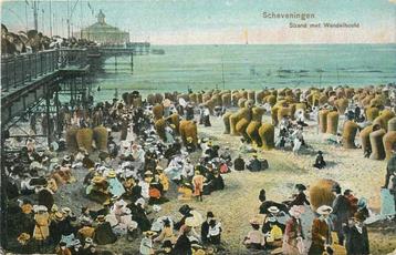(300-227-007) Scheveningen Strand met Wandelhoofd beschikbaar voor biedingen