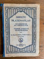 Groote platen-atlas Sijthoff 1919, Ophalen of Verzenden