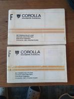 Toyota Corolla F Handleidingen, Ophalen of Verzenden