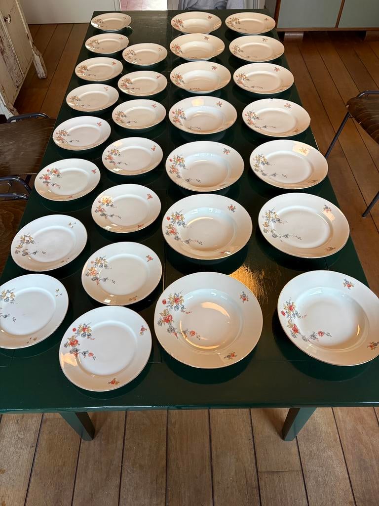Schitterend Antiek Jäger Eisenberg Servies uit 1920-1949, Antiek en Kunst, Antiek | Servies compleet, Ophalen