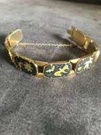 Vintage Vergulde Toledo Armband/Spaans., Ophalen of Verzenden, Zo goed als nieuw, Met bedels of kralen, Goud