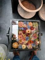 Bloemen tafel in epoxy, Huis en Inrichting, Ophalen of Verzenden, Nieuw