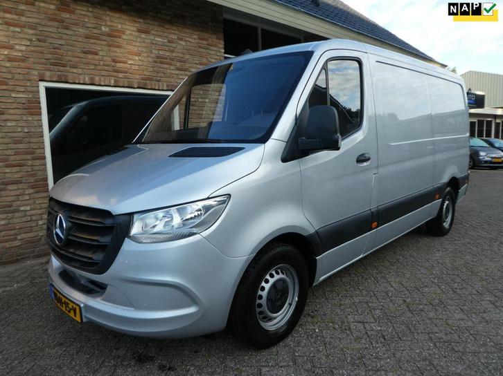 Mercedes-Benz Sprinter 319 3.0 CDI L2H1 DC EURO VI-D, Auto's, Bestelauto's, Bedrijf, Te koop, ABS, Achteruitrijcamera, Airconditioning