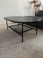 Salontafel HINNERUP 75x120x45 zwart, Ophalen, 100 tot 150 cm, 50 tot 100 cm, Zo goed als nieuw