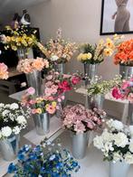 Partij zijden kunstbloemen, Huis en Inrichting, Woonaccessoires | Kunstplanten en Kunstbloemen, Ophalen, Zo goed als nieuw, Binnen
