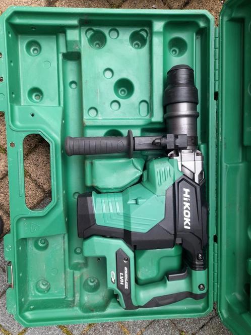 HIKOKI ACCU COMBIHAMER SDS-MAX BODY, Doe-het-zelf en Verbouw, Gereedschap | Boormachines, Zo goed als nieuw, Boor- en/of Breekhamer