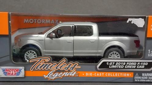 Ford  F150 Lariat Crew Cab 2019 1:24 Motormax Pol, Hobby en Vrije tijd, Modelauto's | 1:24, Zo goed als nieuw, Verzenden